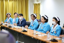 วิทยาลัยพยาบาลกองทัพบก ตรวจเยี่ยมการฝึกปฏิบัติงานของนักเรียนพยาบาลกองทัพบก ชั้นปีที่ 4 รุ่นที่ 59 หลักสูตรพยาบาลศาสตรบัณฑิต ประจำปีการศึกษา 2568