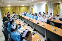 วิทยาลัยพยาบาลกองทัพบก ตรวจเยี่ยมการฝึกปฏิบัติงานของนักเรียนพยาบาลกองทัพบก ชั้นปีที่ 4 รุ่นที่ 59 หลักสูตรพยาบาลศาสตรบัณฑิต ประจำปีการศึกษา 2568