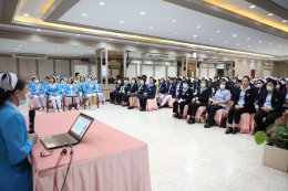 พิธีปัจฉิมนิเทศนิสิตคณะพยาบาลศาสตร์ วัชรพล มหาวิทยาลัยเวสเทิร์น วิทยาเขตวัชรพล ชั้นปีที่ 2