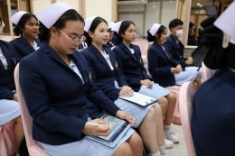 พิธีปัจฉิมนิเทศนิสิตคณะพยาบาลศาสตร์ วัชรพล มหาวิทยาลัยเวสเทิร์น วิทยาเขตวัชรพล ชั้นปีที่ 2