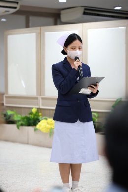พิธีปัจฉิมนิเทศนิสิตคณะพยาบาลศาสตร์ วัชรพล มหาวิทยาลัยเวสเทิร์น วิทยาเขตวัชรพล ชั้นปีที่ 2