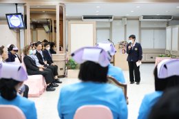 พิธีปัจฉิมนิเทศนิสิตคณะพยาบาลศาสตร์ วัชรพล มหาวิทยาลัยเวสเทิร์น วิทยาเขตวัชรพล ชั้นปีที่ 2