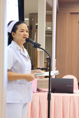 พิธีปฐมนิเทศนิสิตคณะพยาบาลศาสตร์ วัชรพล มหาวิทยาลัยเวสเทิร์น วิทยาเขตวัชรพล ชั้นปีที่ 3