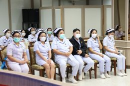 พิธีปฐมนิเทศนิสิตคณะพยาบาลศาสตร์ วัชรพล มหาวิทยาลัยเวสเทิร์น วิทยาเขตวัชรพล ชั้นปีที่ 3