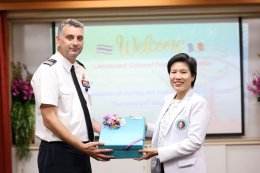 นักศึกษาแพทย์จากสาธารณรัฐฝรั่งเศส ร่วมกับ สถานเอกอัครราชฑูตสาธารณรัฐฝรั่งเศสประจำประเทศไทย เข้าเยี่ยมศึกษาดูงาน