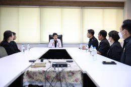 กรมอุตสาหกรรมพื้นฐานและการเหมืองแร่บริจาคเงินเพื่อสมทบทุนให้แก่โรงพยาบาลทหารผ่านศึก 