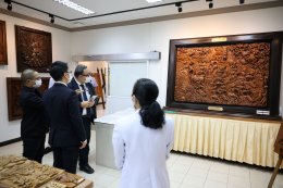 อาจารย์อาคันตุกะ จาก School of Pharmacy, Showa Medical University ประเทศญี่ปุ่น และอาจารย์คณะเภสัชศาสตร์ มหาวิทยาลัยมหิดล เข้าศึกษาดูงาน และเยี่ยมชมการดำเนินงานของโรงพยาบาลทหารผ่านศึก