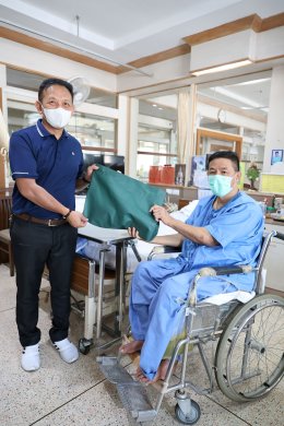 บริษัท แซด คูโรดา (ไทยแลนด์) จำกัด เยี่ยมและมอบเครื่องอุปโภคเพื่อสร้างขวัญกำลังใจให้แก่ทหารผ่านศึกที่พักรักษาตัว รพ.ผศ.