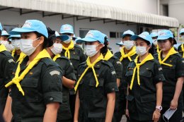 พลตรี เสฏฐนันท์ แสงรัตนทองคำ ผู้บัญชาการศูนย์การนักศึกษาวิชาทหาร นำคณะนักศึกษาวิชาทหาร และเจ้าหน้าที่ ทำกิจกรรมจิตอาสา "เราทำความ ดี ด้วยหัวใจ"