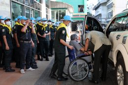 พลตรี เสฏฐนันท์ แสงรัตนทองคำ ผู้บัญชาการศูนย์การนักศึกษาวิชาทหาร นำคณะนักศึกษาวิชาทหาร และเจ้าหน้าที่ ทำกิจกรรมจิตอาสา "เราทำความ ดี ด้วยหัวใจ"