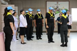 พลตรี เสฏฐนันท์ แสงรัตนทองคำ ผู้บัญชาการศูนย์การนักศึกษาวิชาทหาร นำคณะนักศึกษาวิชาทหาร และเจ้าหน้าที่ ทำกิจกรรมจิตอาสา "เราทำความ ดี ด้วยหัวใจ"