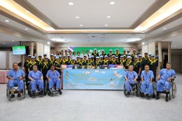 พลตรี เสฏฐนันท์ แสงรัตนทองคำ ผู้บัญชาการศูนย์การนักศึกษาวิชาทหาร นำคณะนักศึกษาวิชาทหาร และเจ้าหน้าที่ ทำกิจกรรมจิตอาสา "เราทำความ ดี ด้วยหัวใจ"