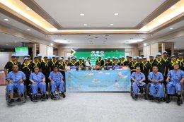 พลตรี เสฏฐนันท์ แสงรัตนทองคำ ผู้บัญชาการศูนย์การนักศึกษาวิชาทหาร นำคณะนักศึกษาวิชาทหาร และเจ้าหน้าที่ ทำกิจกรรมจิตอาสา "เราทำความ ดี ด้วยหัวใจ"