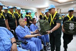 พลตรี เสฏฐนันท์ แสงรัตนทองคำ ผู้บัญชาการศูนย์การนักศึกษาวิชาทหาร นำคณะนักศึกษาวิชาทหาร และเจ้าหน้าที่ ทำกิจกรรมจิตอาสา "เราทำความ ดี ด้วยหัวใจ"