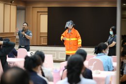 โรงพยาบาลทหารผ่านศึก จัดฝึกอบรมซ้อมแผนป้องกันอัคคีภัยและซ้อมอพยพหนีไฟ ให้แก่พนักงาน รพ.ผศ. ประจำปี 2568 เพื่อเตรียมความพร้อมหากต้องเผชิญสถานการณ์เพลิงไหม้จริง