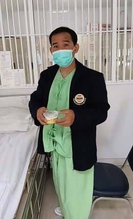 คุณบุปผา ตั้งปัญจพร พร้อมครอบครัว มอบเต้าส่วนให้กับทหารผ่านศึก