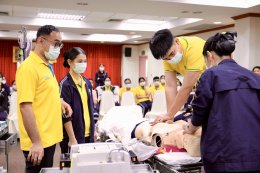 โรงพยาบาลทหารผ่านศึกจัดอบรมเชิงปฏิบัติการ เตรียมการช่วยชีวิตขั้นสูง สำหรับพยาบาลวิชาชีพ Assistant Advanced cardiovascular life support