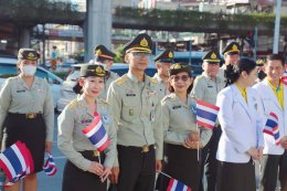 วันที่ 4 ส.ค. 2568 พลเอก เดชนิธิศ เหลืองงามขำ ผู้อำนวยการองค์การสงเคราะห์ทหารผ่านศึก จัดกิจกรรมรวมพลังปกป้องแผ่นดิน และกล่าวสดุดีนักรบผู้กล้า ทั้งทหาร ตำรวจ อาสาสมัครทหารพรานตำรวจตระเวนชายแดน และพลเรือน ที่เสียสละเลือดเนื้อและชีวิตเพื่อปกป้องเอกราช