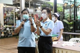 แพทย์หญิงเอินฟ้า ณ นคร รองผู้อำนวยการโรงพยาบาลทหารผ่านศึก (ฝ่ายบริหาร) เป็นประธานในพิธี จัดกิจกรรม World no tobacco day รณรงค์วันงดสูบบุหรี่โลก ประจำปี 2568