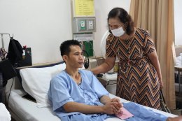 คุณพรชัย จิรพงศ์ไพบูลย์ และ พล.อ.นพปฎล คุณกมุท (อดีต รอง ผอ.อผศ.) พร้อมคณะได้กรุณาเข้าเยี่ยมบำรุงขวัญผู้ป่วยทหารผ่านศึก 