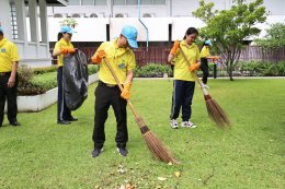 องค์การสงเคราะห์ทหารผ่านศึก และโรงพยาบาลทหารผ่านศึก จัดกิจกรรม " จิตอาสาเทิดทูนสถาบันพระมหากษัตริย์ " เพื่อแสดงออกถึงความจงรักภักดีและส่งเสริมการมีส่วนร่วมในการพัฒนาสภาพแวดล้อมให้สะอาด 