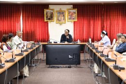 คณะทำงานโครงการพัฒนาคุณภาพชีวิตผู้สูงอายุ โรงพยาบาลทหารผ่านศึก ได้จัดประชุมและบรรยายวิชาการให้กับสมาชิกชมรมผู้สูงอายุ รพ.ผศ. 