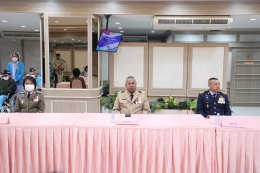 พลเอก ไพบูลย์  วรวรรณปรีชา รอง เสธ.ทหาร (2) พร้อมด้วยคณะผู้แทนจากสำนักงานปลัดกระทรวงกลาโหม กองบัญชาการกองทัพไทย กองทัพบก กองทัพเรือ กองทัพอากาศ และสำนักงานตำรวจแห่งชาติ