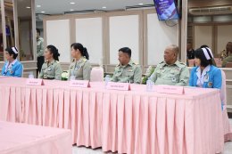 พลเอก ไพบูลย์  วรวรรณปรีชา รอง เสธ.ทหาร (2) พร้อมด้วยคณะผู้แทนจากสำนักงานปลัดกระทรวงกลาโหม กองบัญชาการกองทัพไทย กองทัพบก กองทัพเรือ กองทัพอากาศ และสำนักงานตำรวจแห่งชาติ