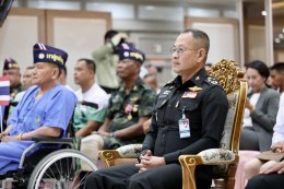 กิจกรรมวิ่งได้บุญ รวมพลังวิ่งเสริมสร้างสุขภาพ ในโครงการ เดิน - วิ่ง มินิมาราธอนเพื่อทหารผ่านศึก ภายใต้แนวคิด WVO RUN FOR HERO 2025 เสียเหงื่อ เพื่อผู้เสียสละ ครั้งที่ 5 ประจำปี 2568 ณ ห้องประชุม อาคาร 2 ชั้นที่ 2 โรงพยาบาลทหารผ่านศึก