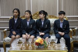 คณะผู้ปกครองและนักเรียนจากโรงเรียน Regents International School Pattaya ร่วมบริจาคเงินให้แก่โรงพยาบาลทหารผ่านศึก