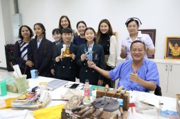 คณะผู้ปกครองและนักเรียนจากโรงเรียน Regents International School Pattaya ร่วมบริจาคเงินให้แก่โรงพยาบาลทหารผ่านศึก