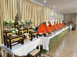 วันที่ ๙ สิงหาคม ๒๕๖๖  นายแพทย์ สง่า  พินิจพิชิตกุล ผู้อำนวยการโรงพยาบาลทหารผ่านศึก ร่วมพิธีทำบุญเนื่องในวันครบรอบ ๕๕ ปี การก่อตั้งมูลนิธิสงเคราะห์ครอบครัวทหารผ่านศึก