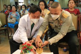 วันที่ ๙ สิงหาคม ๒๕๖๖  นายแพทย์ สง่า  พินิจพิชิตกุล ผู้อำนวยการโรงพยาบาลทหารผ่านศึก ร่วมพิธีทำบุญเนื่องในวันครบรอบ ๕๕ ปี การก่อตั้งมูลนิธิสงเคราะห์ครอบครัวทหารผ่านศึก
