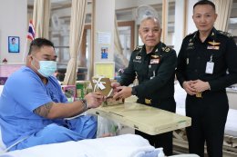 พลเอก กานต์นาท นิกรยานนท์ ผู้อำนวยการองค์การสงเคราะห์ทหารผ่านศึก พร้อมด้วย พลโท เสรี สุคณธมาลัย รองผู้อำนวยการองค์การสงเคราะห์ทหารผ่านศึก และคณะผู้บริหารระดับสูงขององค์การฯ ตรวจเยี่ยมการดำเนินงาน และรับฟังบรรยายสรุปภารกิจของโรงพยาบาลทหารผ่านศึก