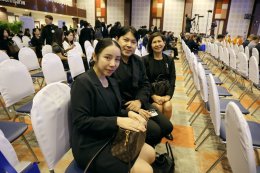 นางสุธรรมา สกุลไทย รองผู้อำนวยการโรงพยาบาลทหารผ่านศึก (ฝ่ายการพยาบาล) และคณะ เข้าร่วมแสดงความยินดี และร่วมงานครบรอบวันสถาปนา ปีที่ 25 มหาวิทยาลัยนอร์ทกรุงเทพ