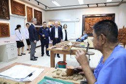 คณะจากสาธารณรัฐเยอรมันนี และเจ้าหน้าที่จากสถาบันวิชาการป้องกันประเทศ เข้าเยี่ยมบำรุงขวัญ และเยี่ยมชมการการดำเนินงานของโรงพยาบาลทหารผ่านศึก 