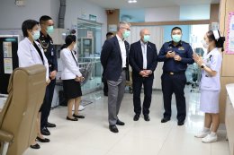 คณะจากสาธารณรัฐเยอรมันนี และเจ้าหน้าที่จากสถาบันวิชาการป้องกันประเทศ เข้าเยี่ยมบำรุงขวัญ และเยี่ยมชมการการดำเนินงานของโรงพยาบาลทหารผ่านศึก 