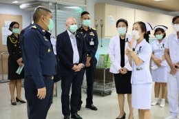 คณะจากสาธารณรัฐเยอรมันนี และเจ้าหน้าที่จากสถาบันวิชาการป้องกันประเทศ เข้าเยี่ยมบำรุงขวัญ และเยี่ยมชมการการดำเนินงานของโรงพยาบาลทหารผ่านศึก 