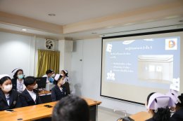 พิธีปฐมนิเทศอาจารย์และนักศึกษาหลักสูตรพยาบาลศาสตร์ มหาวิทยาลัยนอร์ทกรุงเทพ ชั้นปีที่ 3 