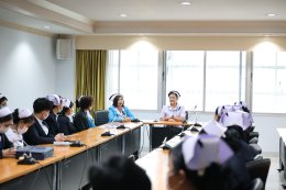 พิธีปฐมนิเทศอาจารย์และนักศึกษาหลักสูตรพยาบาลศาสตร์ มหาวิทยาลัยนอร์ทกรุงเทพ ชั้นปีที่ 3 