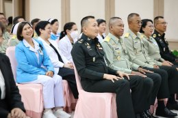 พิธีลงนามในสัญญาการให้สินเชื่อค่ารักษาพยาบาล ระหว่างองค์การสงเคราะห์ทหารผ่านศึก ในพระบรมราชูปถัมภ์ โดยโรงพยาบาลทหารผ่านศึก กับการเคหะแห่งชาติ