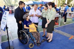 พิธีเปิดโครงการออกหน่วยทำขาเทียมพระราชทานเคลื่อนที่ ครั้งที่ 176