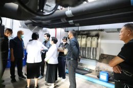 คณะกรรมการเยี่ยมสำรวจจากกองวิศวกรรมการแพทย์ กรมสนับสนุนบริการสุขภาพ กระทรวงเยี่ยมสำรวจ ประเมิน และรับรองสถานพยาบาลตามมาตรฐานระบบบริการสุขภาพ (HS4)