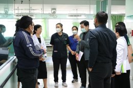คณะกรรมการเยี่ยมสำรวจจากกองวิศวกรรมการแพทย์ กรมสนับสนุนบริการสุขภาพ กระทรวงเยี่ยมสำรวจ ประเมิน และรับรองสถานพยาบาลตามมาตรฐานระบบบริการสุขภาพ (HS4)