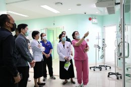 คณะกรรมการเยี่ยมสำรวจจากกองวิศวกรรมการแพทย์ กรมสนับสนุนบริการสุขภาพ กระทรวงเยี่ยมสำรวจ ประเมิน และรับรองสถานพยาบาลตามมาตรฐานระบบบริการสุขภาพ (HS4)