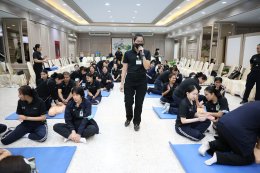 พิธีเปิดการจัดอบรมโครงการอบรมเชิงปฏิบัติการการช่วยฟื้นคืนชีพขั้นพื้นฐาน และการใช้เครื่องกระตุกหัวใจไฟฟ้าชนิดอัตโนมัติ (BLS : Basic Life Support with AED) ประจำปี 2569 