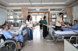 คุณอธิชนันทน์ ลิมป์ปิยะชาติ และครอบครัว เข้าเยี่ยมบำรุงขวัญทหารผ่านศึก 