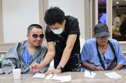 กิจกรรมบำรุงขวัญทหารผ่านศึก เพื่อสร้างขวัญกำลังใจให้แก่ทหารผ่านศึกที่ได้รับบาดเจ็บจากการปฏิบัติหน้าที่