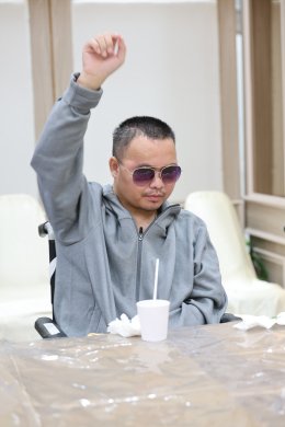 กิจกรรมบำรุงขวัญทหารผ่านศึก เพื่อสร้างขวัญกำลังใจให้แก่ทหารผ่านศึกที่ได้รับบาดเจ็บจากการปฏิบัติหน้าที่