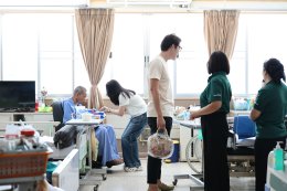 คุณอธิชนันทน์ ลิมป์ปิยะชาติ และครอบครัว เข้าเยี่ยมบำรุงขวัญทหารผ่านศึก 